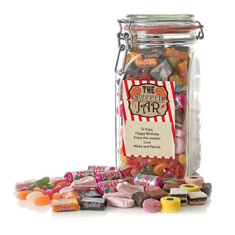 Personalised Sweetie Jar Not Only Is This A Stylish Kilner Jar