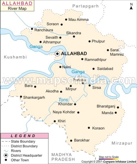 Apna Allahabad River Map Of Allahabad