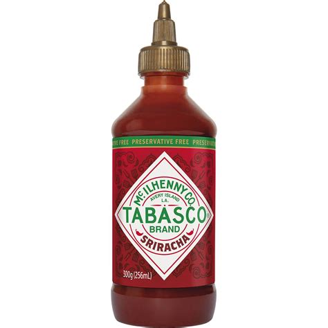 Tabasco Sriracha Sauce 256ml Woolworths