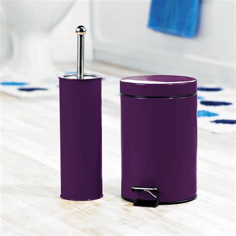 Complete Your Bathroom With Sweet Purple Bath Accessories Homesfeed