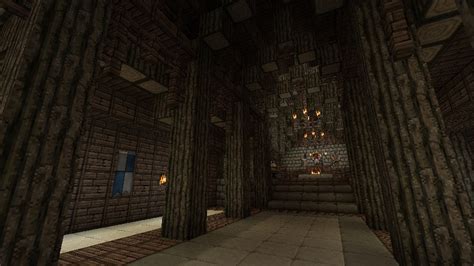 Skyrim Dragonsreach Minecraft Map