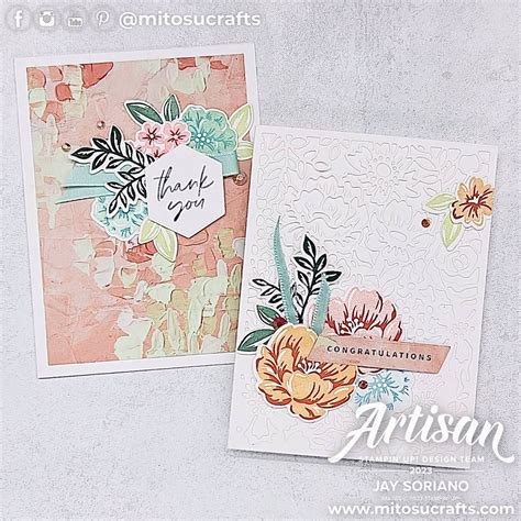 Stampin Up Two Tone Flora Card Ideas Artofit