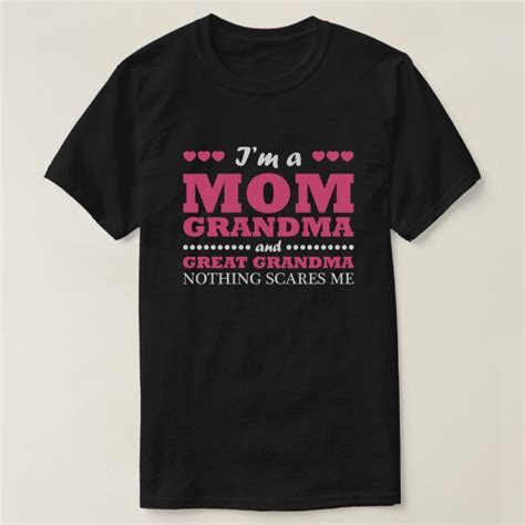 Im Mom Grandma And Great Grandma Shirt Zazzle Grandma Shirts Mom And Grandma Grandma Costume