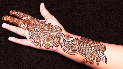 Simple Henna Designs Front Hand Best Design Idea
