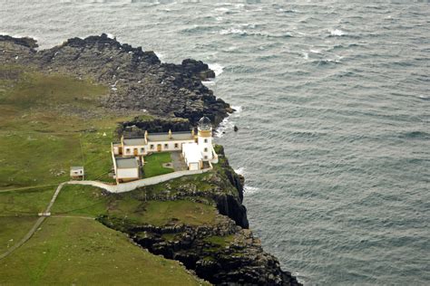 Neist point lighthouse is located 11 miles (18 kilometers) from the village of dunvagen and 33 miles (53 kilometers) from portree, the island's capital. Neist Point Light Lighthouse in Milovaig, SC, United ...