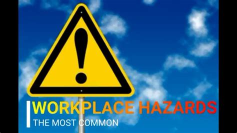 Identifying Hazards In The Workplace