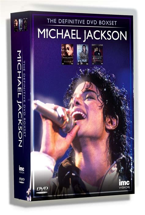 Michael Jackson Definitive 3 Dvd Collection Containing Unmasked