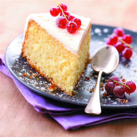 Recette Gâteau Tout Blanc à La Vanille Marie Claire