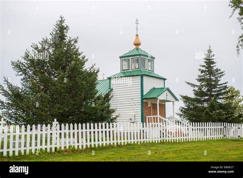 The Transfiguration Of Our Lord Russian Orthodox Church With Graveyard