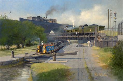 Railway Paintings By Philip D Hawkins Fgra