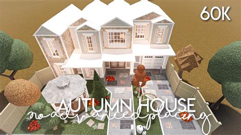 No Advanced Placing Autumn House Bloxburg Build YouTube