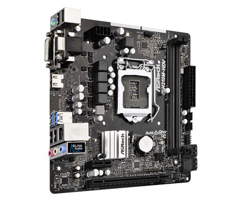 There is a pcie x16 slots. ASRock > H310M-HDV