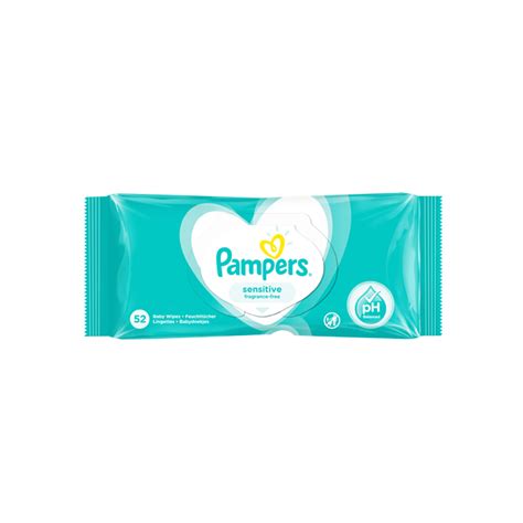 Pampers Baby Wipes Sensitive 52ct Nwa Wholesaler