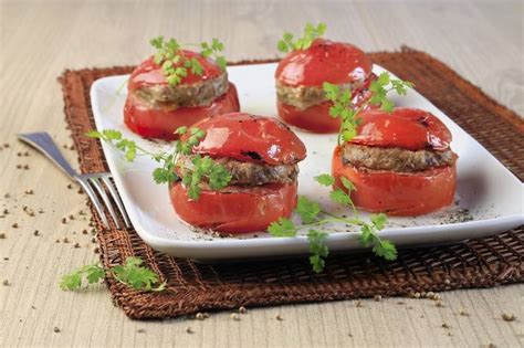 Légumes farcis Tomate farcie cuite DS Restauration