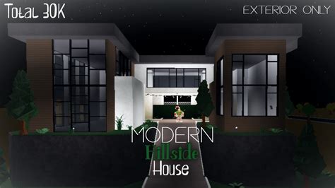 Bloxburg Modern House 30k