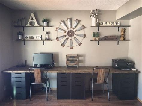 100 Charming Farmhouse Decor Ideas For Your Home Office Check Out
