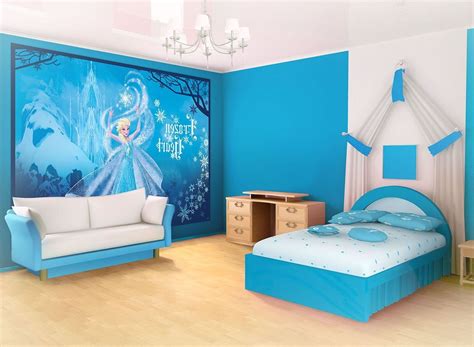 Both the comforter & curtains are machine washable in cold water. Cool Frozen Bedroom Ideas | Frozen bedroom, Room decor ...