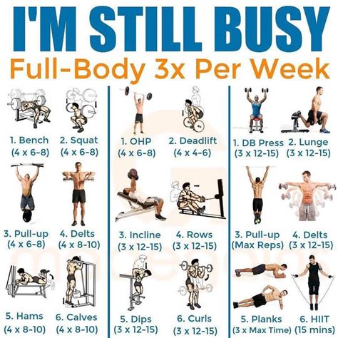 FULL BODY WORKOUTS By Madegains If You Are Busy And Only Have
