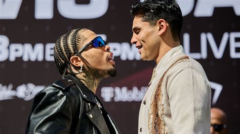 Undefeated Rivals Davis And Garcia Face Off Ahead Of Highly Anticipated