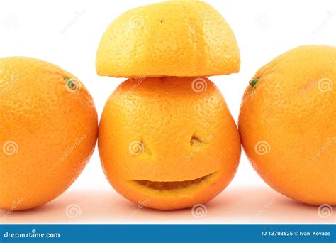 Smiling Orange Stock Image Image Of Tropical Smile 13703625