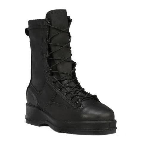 Belleville 800 St Waterproof Steel Toe Black Flight And Flight Deck