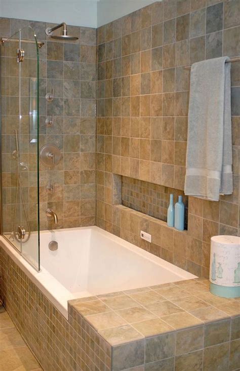 Small Bathroom Tub Shower Combo Ideas34 Bathroomrenovationideas