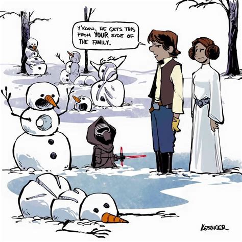 Lil Ren Calvin And Hobbes Style Star Wars Meme Bd Star Wars Star Wars Art Star Trek Star