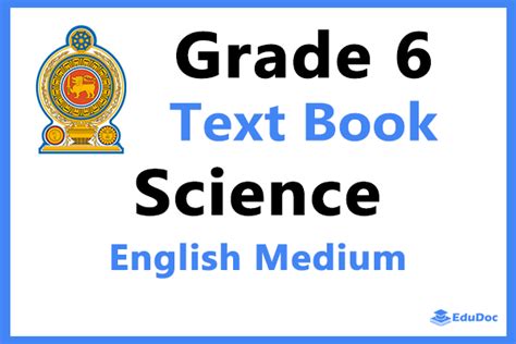 Grade 6 Science Textbook English Medium