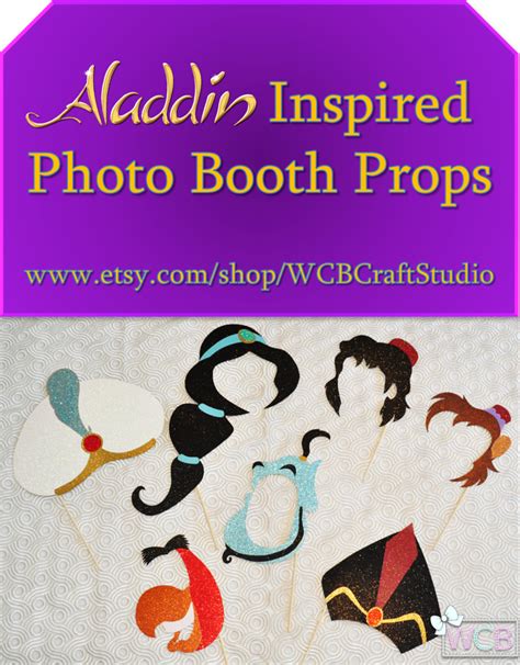 Submitted 1 month ago by loutardigrade. Aladdin Inspired Photo Booth Props | Aladdin | Jasmine | Genie | Abu | Sultan | Jafar | Iago ...