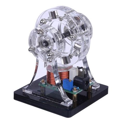 Mini Magnetic Levitation Brushless Hall Motor Diy Stem Toy Enginediy