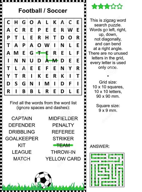 Daily Wordsearches Olivers Word Search For Famous Footballers
