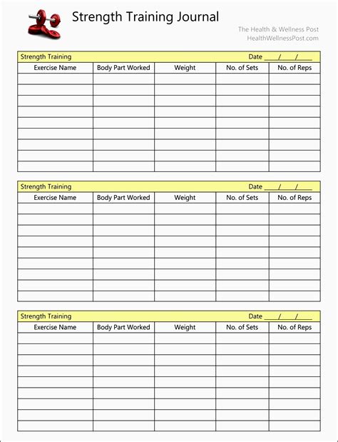 10 Fitness Plan Template - SampleTemplatess - SampleTemplatess
