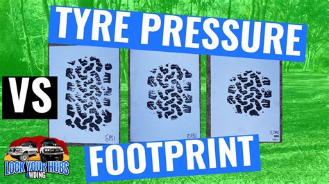 4x4 Tyre Pressure Vs Tire Footprint Youtube