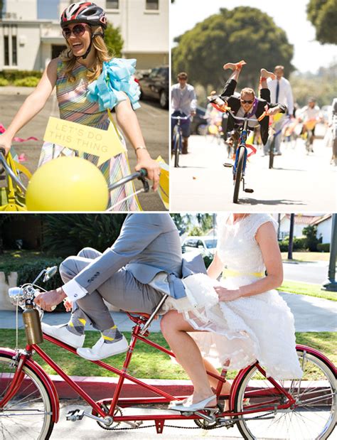 Bicycle Wedding In La