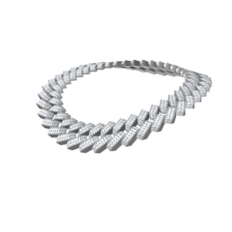 Silver Roblox Necklace Png