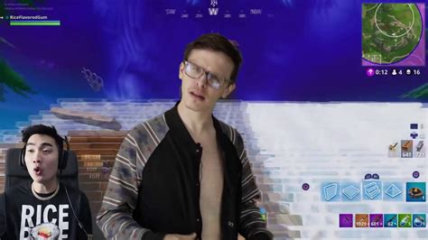 Idubbbz Plays Strip Fortnite With Ricegum And Some Girl No One Cares