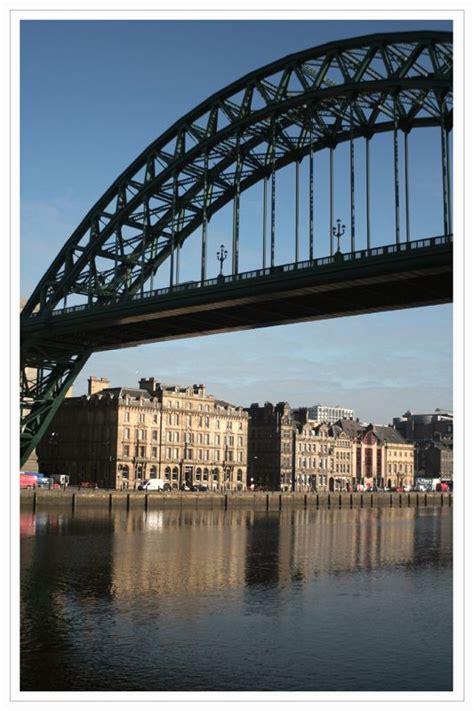 Tyne Bridge And North Bank Of The River Newcastle Upon Tyne