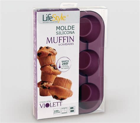 Molde Muffin Silicona 6 Cavidades Lifestyle Amaia Gomez Ainz
