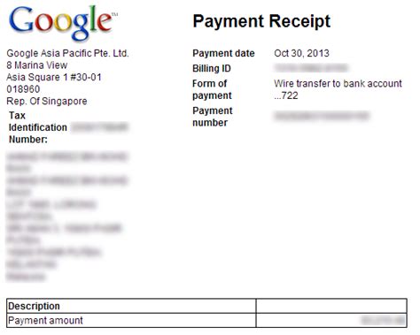 If you wish to receive a. AdSense Payment Via Wire Transfer Now Available to ...