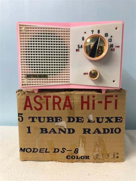 Astra Tube Radio With Original Box. | Antique, Retro, Vintage Tube ...
