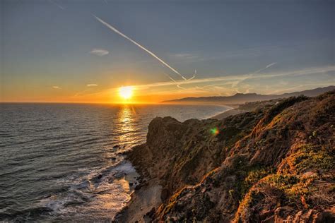 Malibu Sunset Foto And Bild Landschaft Meer And Strand Natur Bilder Auf