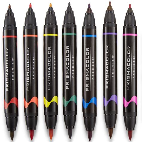 Prismacolor Premier Double Ended Brush Tip And Fine Tip Markers 24