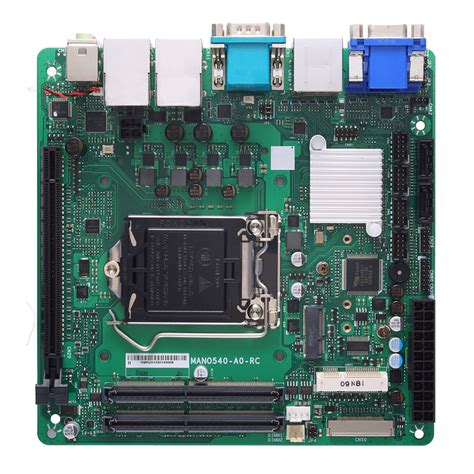 Mini Itx Motherboard With 10th Gen Intel Core Mano540