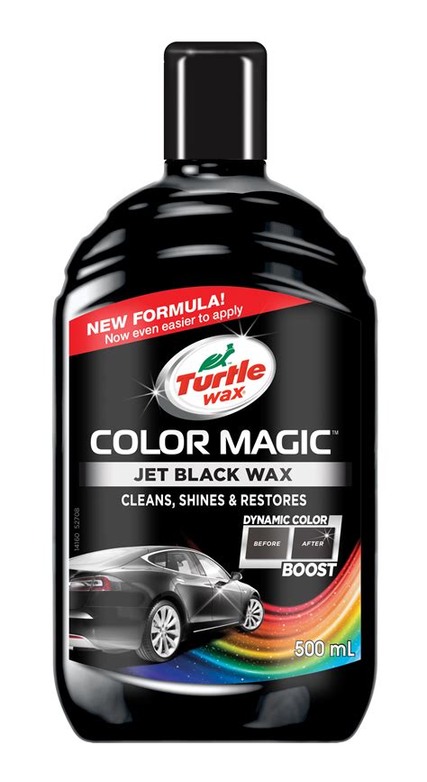 Turtle Wax Color Magic Jet Black Wax 500ml Čierny