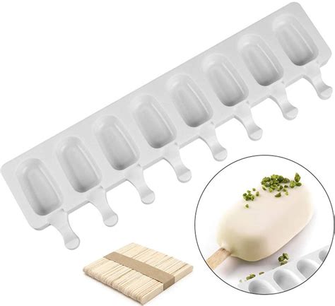 Joho Baking Mini Ice Cream Molds Silicone