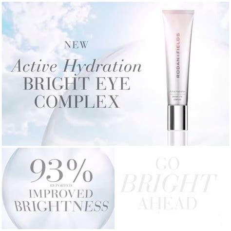 The Brand New Active Hydration Bright Eye Complex Available November