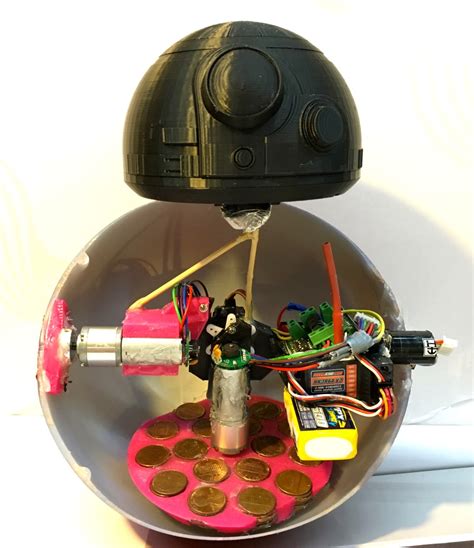 Magnetic attraction around the edge keeps the head and body close together, while repulsion prevents the head from. Star Wars BB-8 Droid (V2) | RobotShop Community