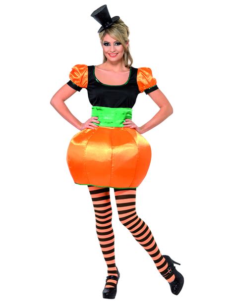 Costume Zucca Donna Halloween Costumi Adultie Vestiti Di Carnevale