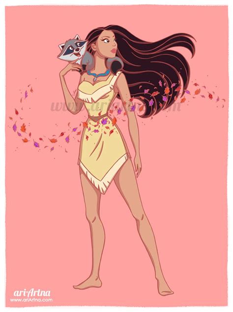 Pocahontas Fan Art Disney Princesses Collection By Ariartna On