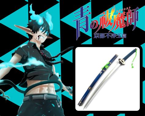Rin Okumura Wooden Sword Sword Anime